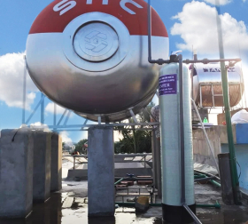 SLP.F101 Cột 1054 đầy đủ vật liệu xử lý nước nhiễm phèn, sắt